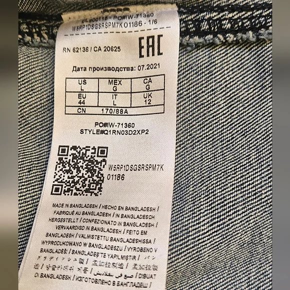 GUESS JEAN JACKET - Picture 10 of 12